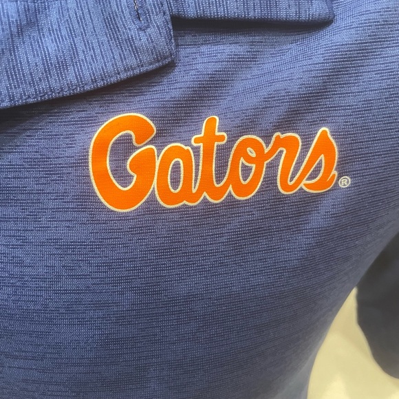 Adult Sz M University of Florida Gators Collard Polo short sleeve shirt. - Picture 4 of 7